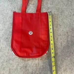 Red Lululemon Tote Bag